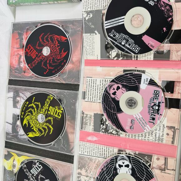 WWE: The Best of Sting & Bret Hart Best There Is Was Ever DVD Lot 3 Disc Set - Picture 3 of 4